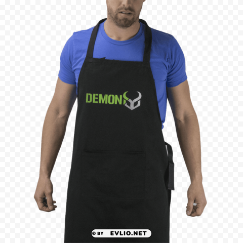 demon waxing apron Clean Background Isolated PNG Design