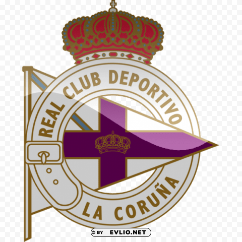 Deportivo La Coruna Logo Transparent Background PNG Isolated Graphic