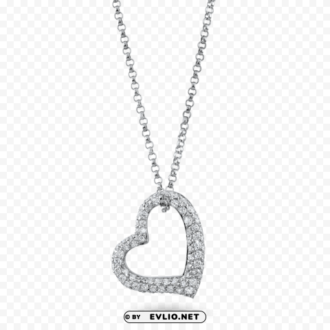 diamond necklace PNG Graphic Isolated with Transparency