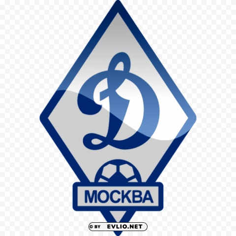 dinamo moscow football logo Isolated Object with Transparency in PNG