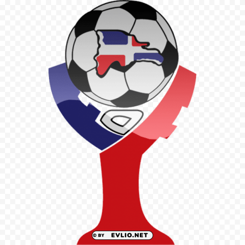 dominican republic football logo Transparent background PNG clipart