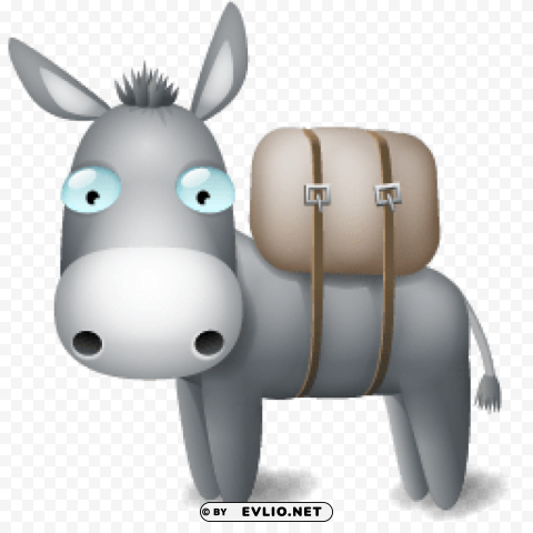 donkey PNG for digital art png images background - Image ID 0691b05c