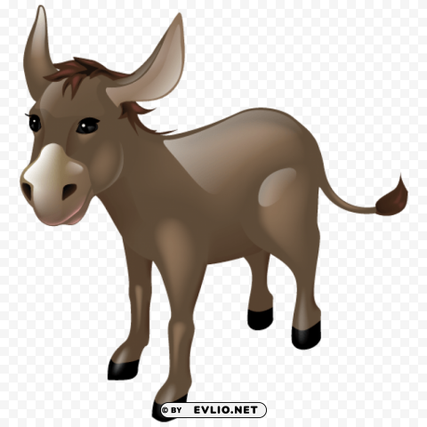donkey PNG for digital design png images background - Image ID d0aa0cce