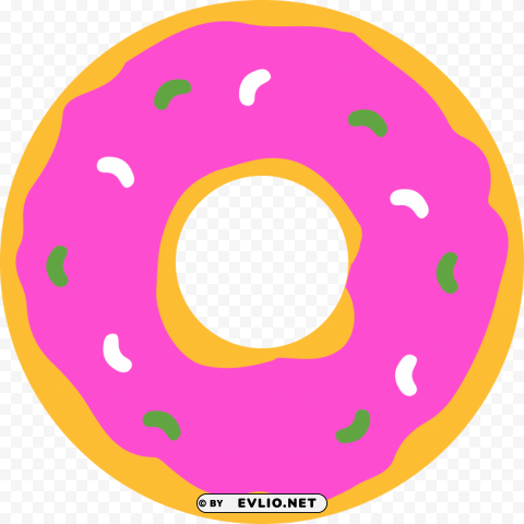 donut PNG with clear background extensive compilation