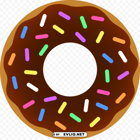 donut PNG with no background diverse variety