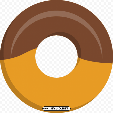 donut PNG with transparent background for free