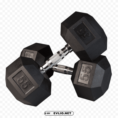 dumbbell hantel PNG images for graphic design