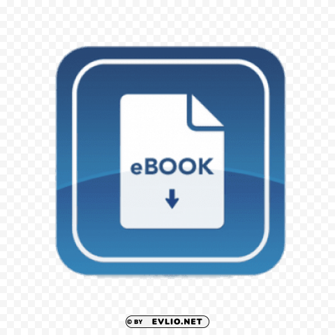 E-book Square N PNG Graphic With Transparency Isolation