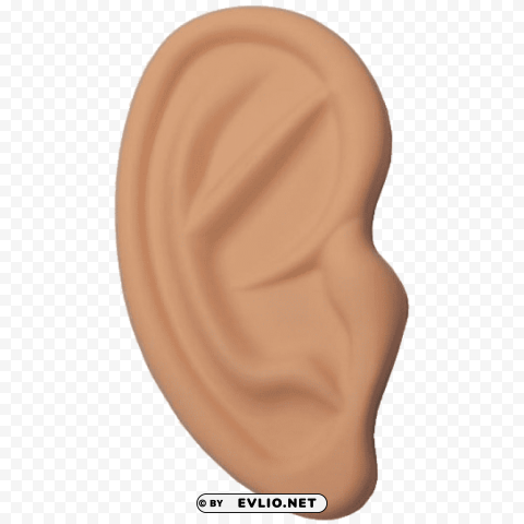 ear Clear Background Isolated PNG Graphic
