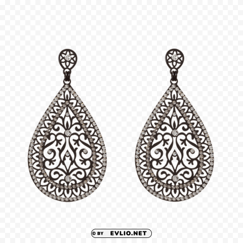 earring image Isolated Icon with Clear Background PNG png - Free PNG Images ID 7fc50606