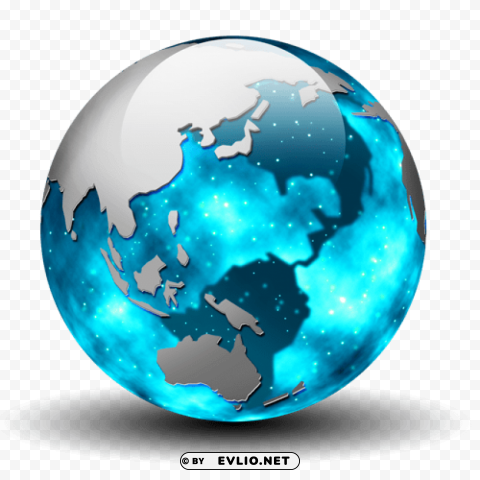 Earth Transparent Background PNG Isolated Item