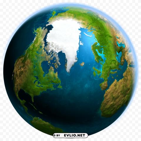 earth Isolated Subject in Transparent PNG Format