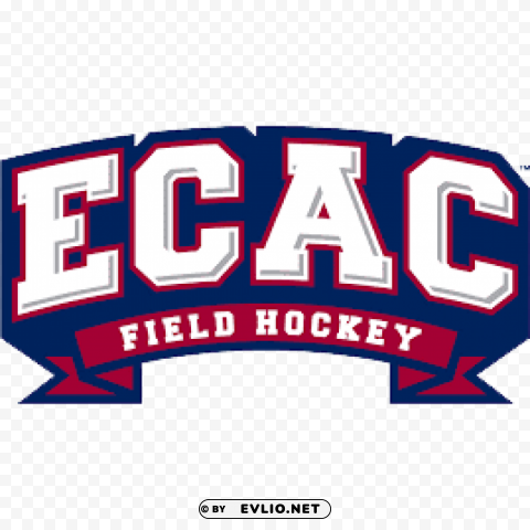 ecac field hockey logo Isolated Design Element in Clear Transparent PNG