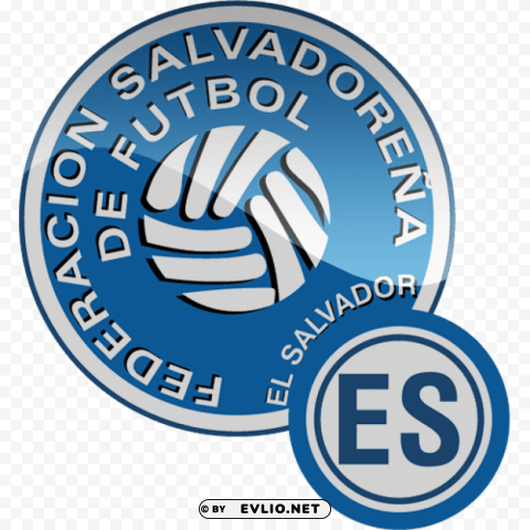 el salvador football logo PNG transparent graphics for projects