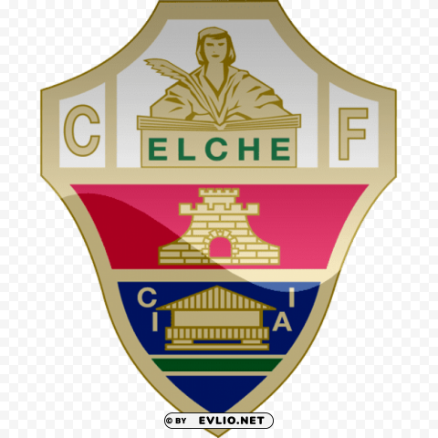 elche cf football logo PNG format