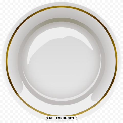elegant plate Clear PNG file