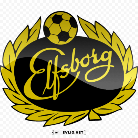 Elfsborg Boras Football Logo Transparent PNG Isolated Element