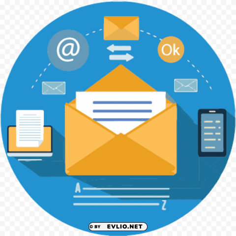 email marketing icon Isolated Design Element in HighQuality PNG