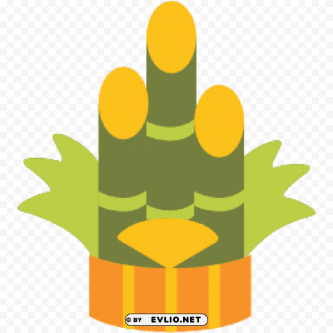 Emoji Android Pine Decoration PNG With Alpha Channel