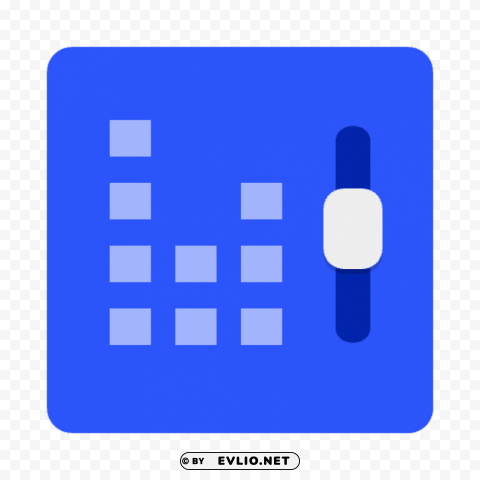 equalizer icon android lollipop PNG images for printing