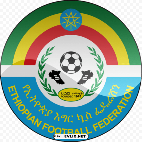 ethiopia football logo Isolated Element with Clear PNG Background