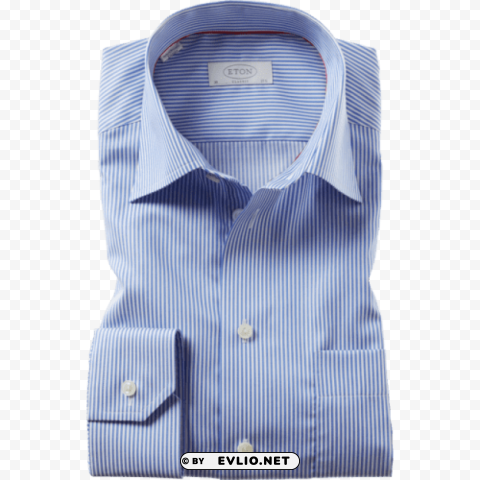 eton classic fit dress shirt PNG Isolated Object with Clear Transparency