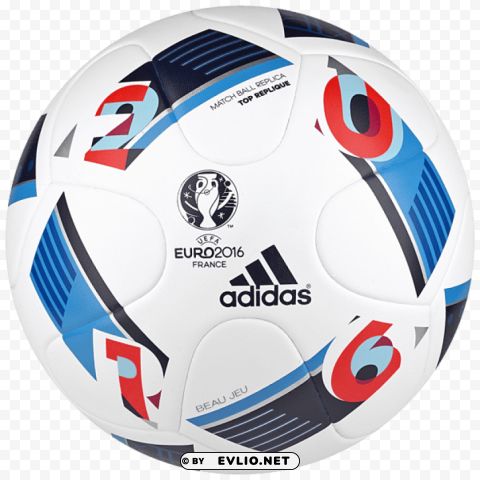 euro cup 2016 france ball Isolated Character in Transparent PNG
