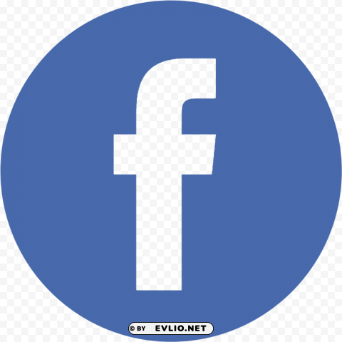 facebook logo in circle without background Transparent PNG images for graphic design