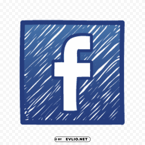 facebook logo scratch PNG images for personal projects