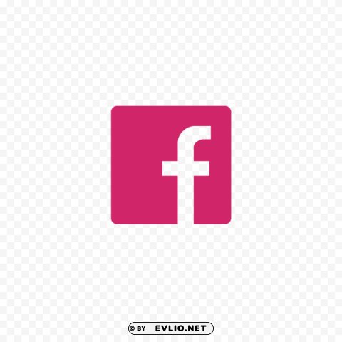 facebook pink logo PNG images with no background comprehensive set