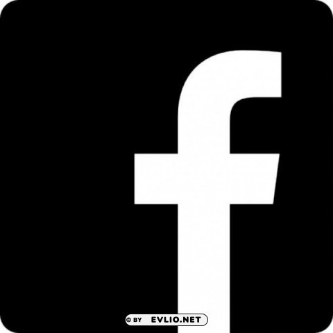 facebook symbol logo black 626x626 PNG images with transparent elements pack