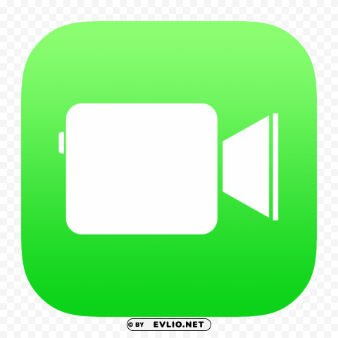 facetime icon Transparent Background Isolation in HighQuality PNG png - Free PNG Images ID dfd72796