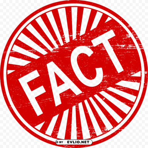fact stamp PNG Image with Isolated Element