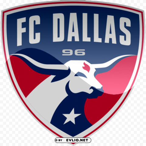 fc dallas football logo PNG with Isolated Object and Transparency