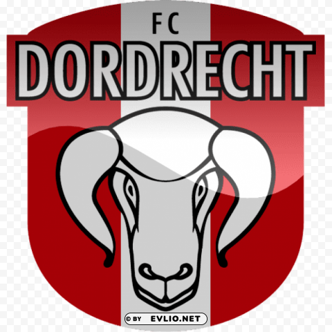 fc dordrecht football logo HighQuality Transparent PNG Object Isolation