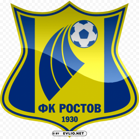 Fc Rostov Football Logo Clean Background Isolated PNG Icon