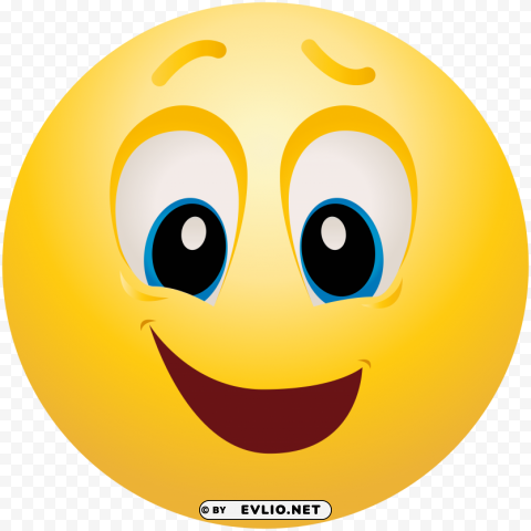 feeling happy emoticon PNG transparent elements compilation
