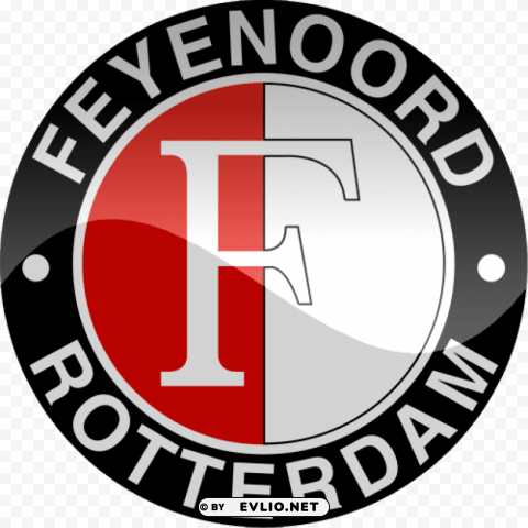 Feyenoord Logo Isolated Design In Transparent Background PNG