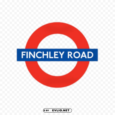 Finchley Road PNG Image With Isolated Graphic Element