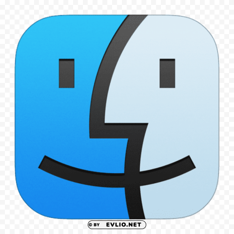 finder icon ios 7 PNG photo with transparency