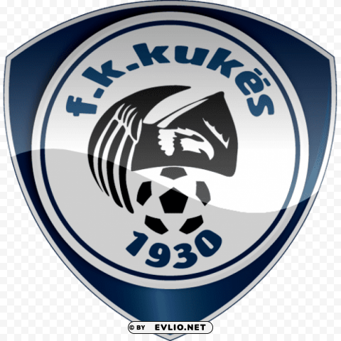 fk kukesi football logo PNG images with no background necessary