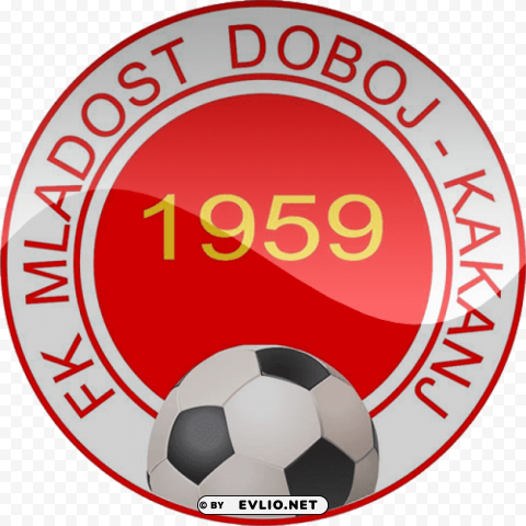 fk mladost doboj kakanj football logo Isolated Item on Transparent PNG Format