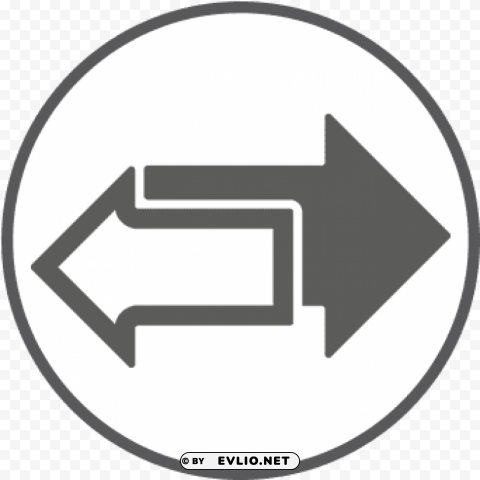 flecha simbolo derecha e izquierda Transparent PNG images free download