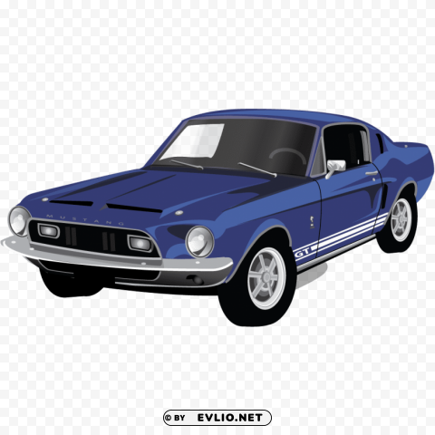 ford mustang PNG Graphic Isolated with Transparency