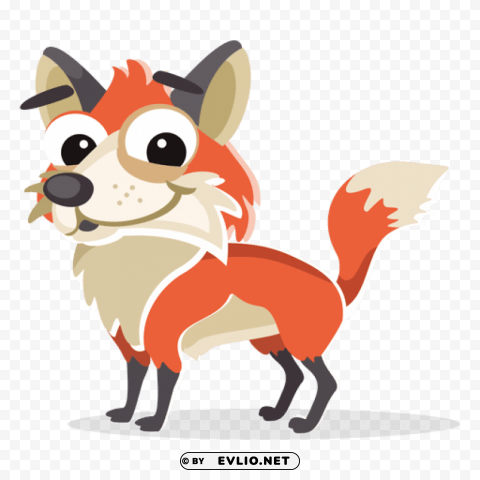 fox free PNG for Photoshop