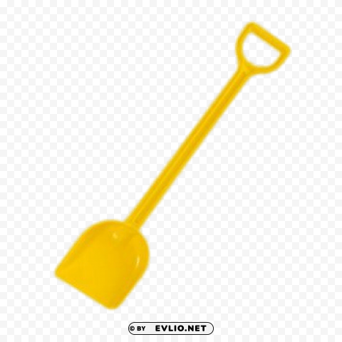 Beach Shovel Toy - Sand Shovel - Image ID a77764d5 Transparent PNG Isolated Object