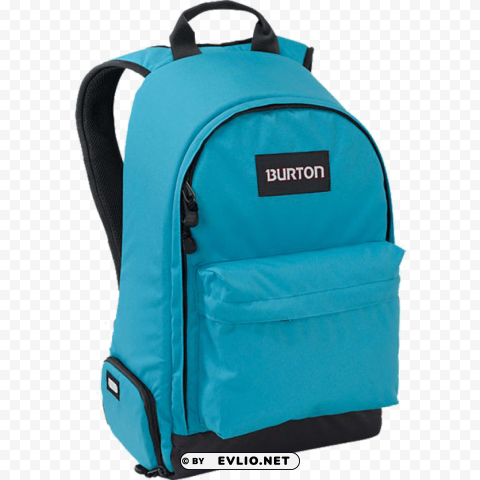 Blue Burton Backpack - Clear - Image ID e52d2332 Transparent background PNG stock