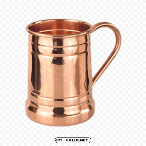 Copper Beer Mug - Metallic Look - Image ID c771f72d Transparent PNG vectors