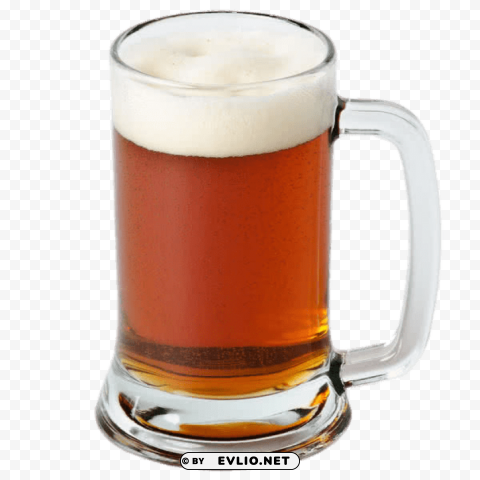 Transparent Background PNG of Full Beer Mug - Filled to the Brim - Image ID 1ddbdd9b Transparent PNG Object Isolation - Image ID 1ddbdd9b