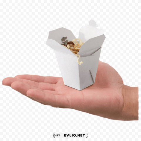 Mini Take Away Box on Hand - Files Background - ID aab43189 Free transparent PNG